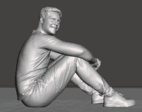 Homen Sentado Chao (into the wild)  #262