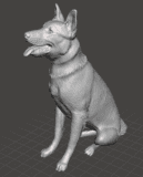 Cachorro Pastor Alemao