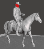 Homen Montando Cavalo #42